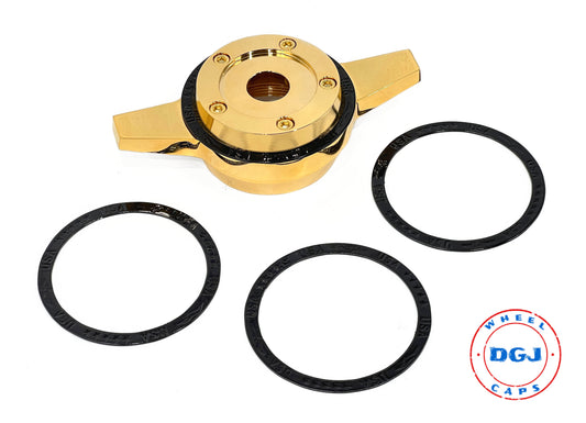 Zenith Style Locking Black Rings for Lowrider Wire Wheel