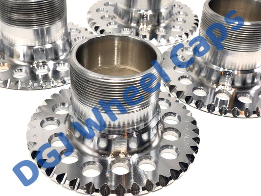 5 Lug Chrome Universal Wire Wheel Adapters For Lowrider Wire Wheels