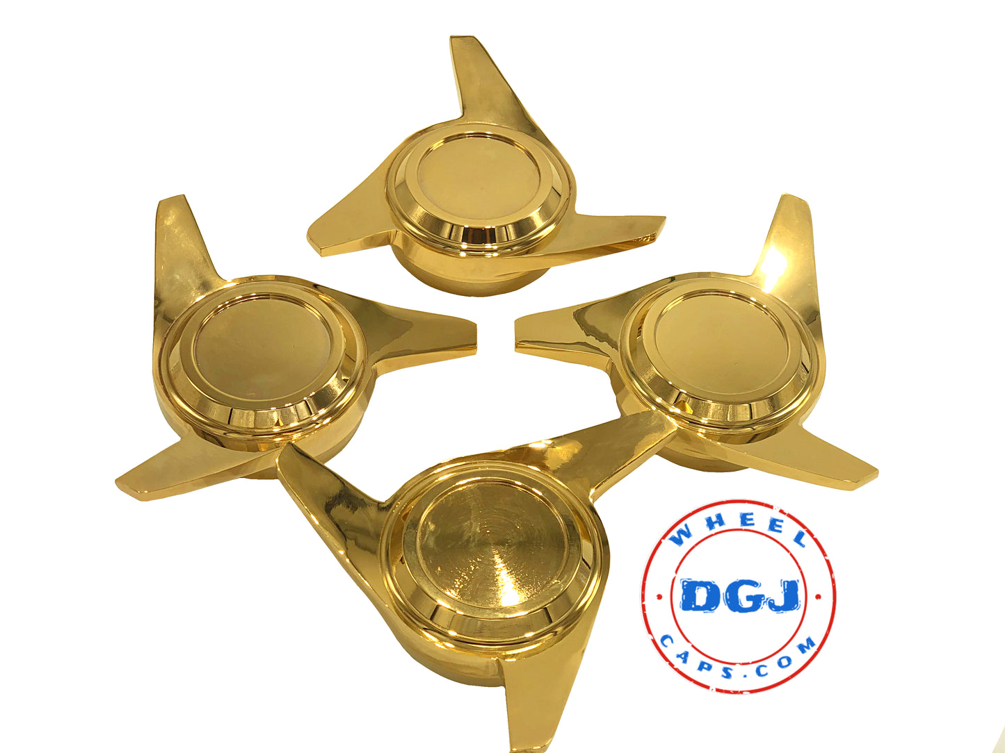 3 Bar Gold Cut Knock-Offs Spinners