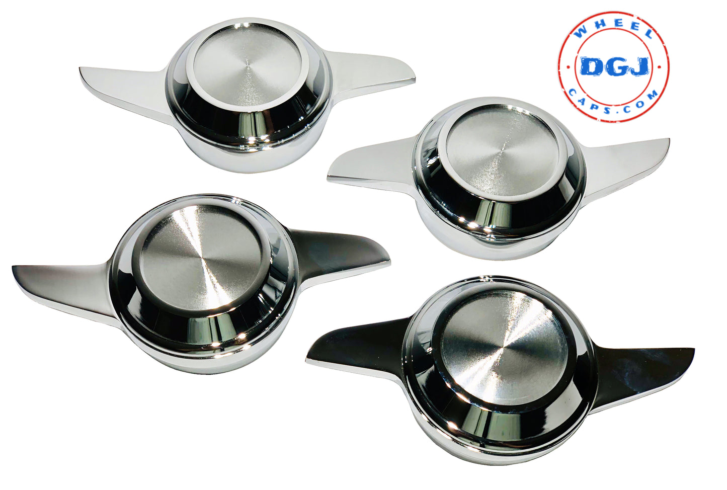 2 Bar Chrome Cut Knock-Offs Spinners (M)