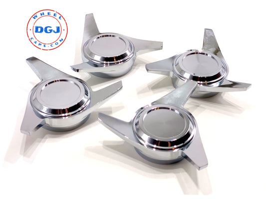 3 Bar Chrome Cut Knock-Offs Spinners (C)