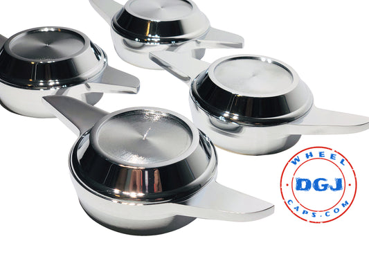 2 Bar Chrome Cut Knock-Offs Spinners (M)