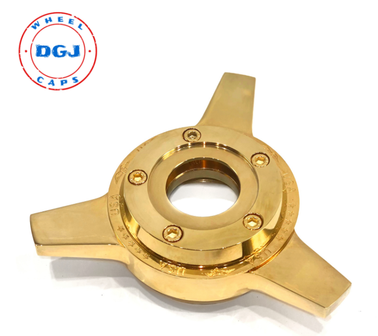 Zenith Locking Style 3 Bar Gold Cut Knock-Offs Spinners