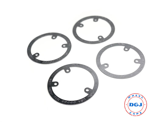 Zenith Style Locking Chrome Rings for Lowrider Wire Wheel