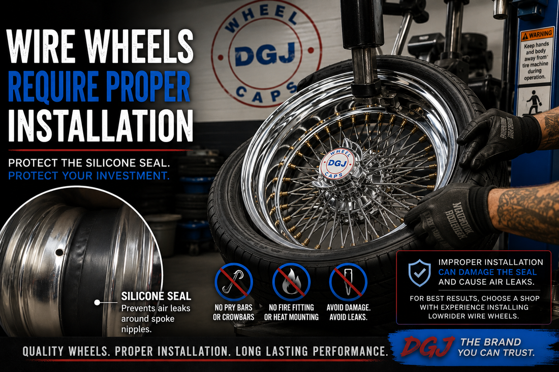 Wire Wheel Tire Installation Guide: Why Proper Mounting Matters