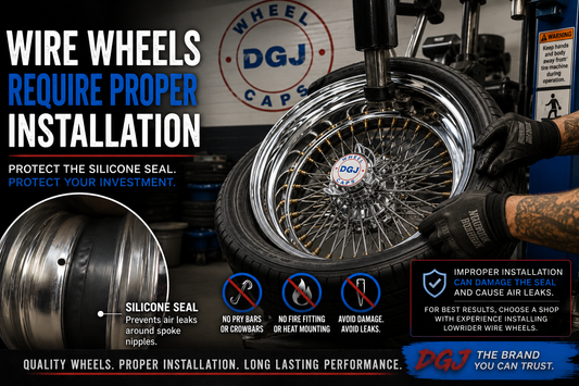 Wire Wheel Tire Installation Guide: Why Proper Mounting Matters