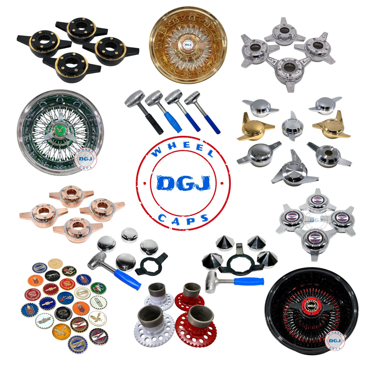 DGJ Wheel Caps All Inventory