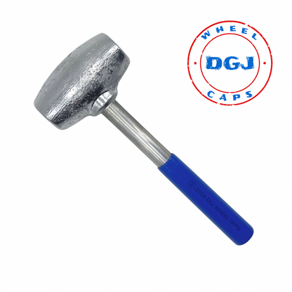 4.5 lbs Blue Dip Wire Wheel Knockoff Lead Hammer