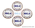 DGJ 13x7 Rev 72 Diamond Spks Gold NnHR + Engraved Knockoffs Lowrider Wire Wheels