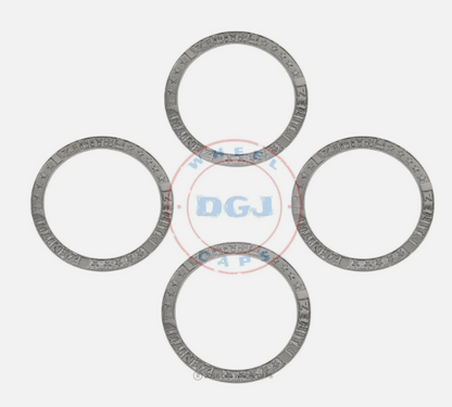 *DGJ 14x7 Rev 72 Spokes Cross Lace with Gold Nipples/Hub