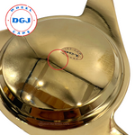 DAMAGED Single (RIGHT) 3 Bar Smooth Gold Knock-Off Spinner for Lowrider Rims
