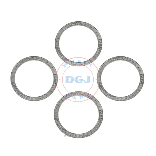 Superswept Zenith All Chrome Rings for Lowrider Wire Wheel Knockoffs