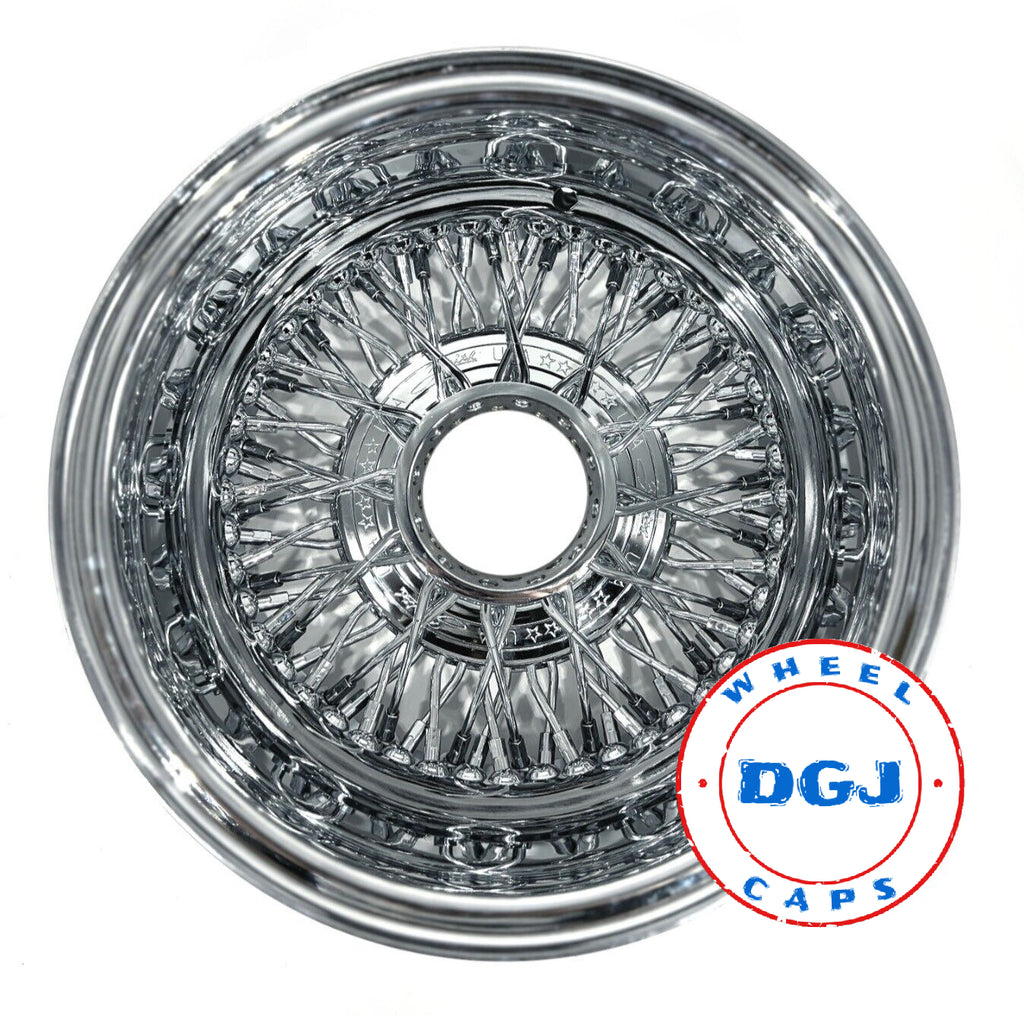 Zenith Rims 13 Inch 13x7 Zenith Style Rev 72 Spokes Cross Lace All Chrome Lowrider Wire Wh ...