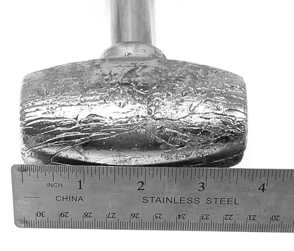 4.5 lbs Blue Grip Wire Wheel Knockoff Lead Hammer