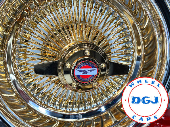 Zenith Rims 13 Inch 13x7 Zenith Style Rev 100 Spoke Center Gold Lowrider Wire Wheel Rims ...