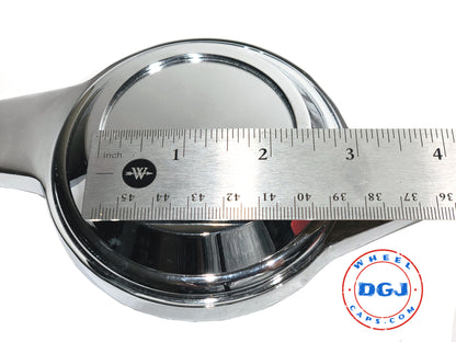 2 Bar Chrome Cut Knock-Offs Spinners