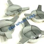 3 Bar Smooth Straight Chrome Cut Knock-Offs Spinners