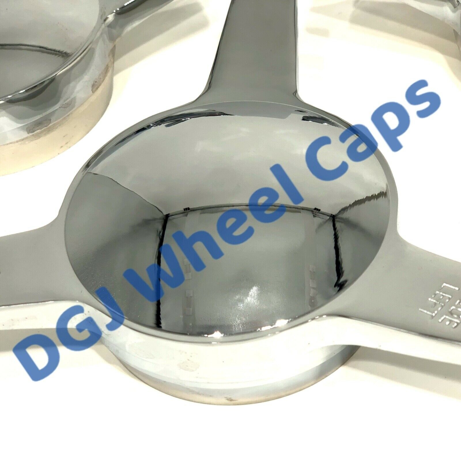 3 Bar Smooth Straight Chrome Cut Knock-Offs Spinners