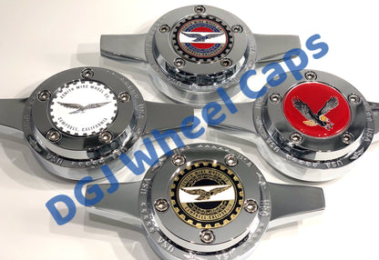 Zenith Locking Style Chrome Cut Knock-Offs Spinners