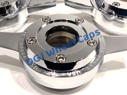 Zenith Locking Style Chrome Cut Knock-Offs Spinners