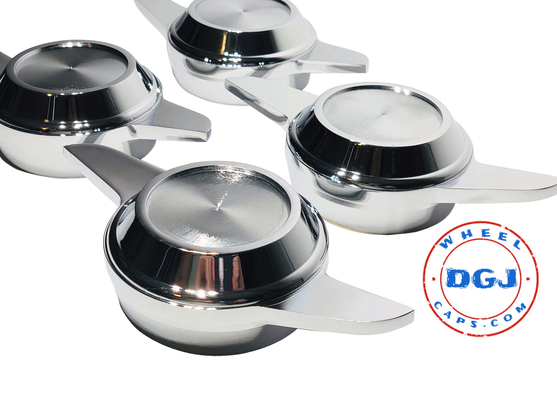 2 Bar Chrome Cut Knock-Offs Spinners (M)