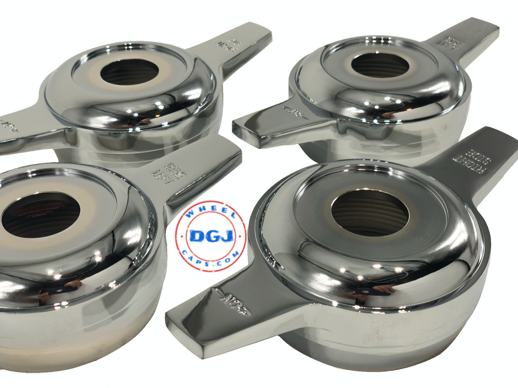 5 Lug Universal Wire Wheel Adapters, Lead Hammer and Zenith Cut Style DGJ Wheel Caps