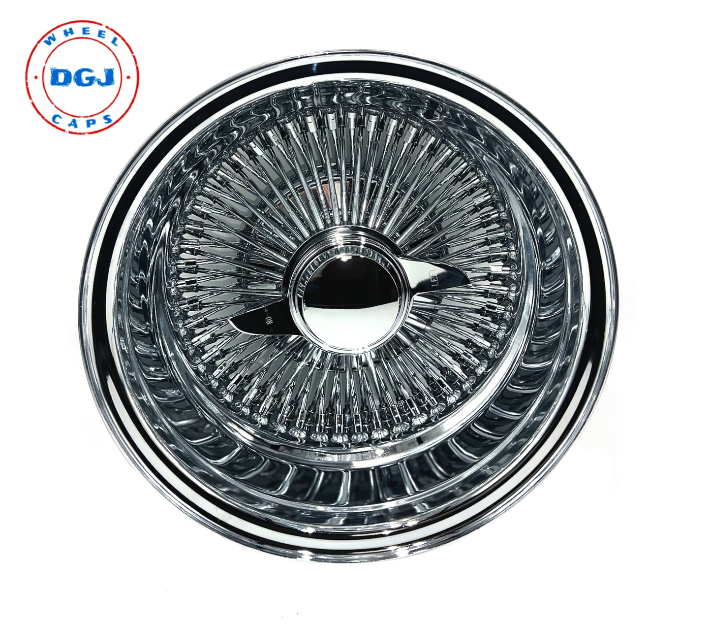 2)13x7 (2)13x5.5 Rev 100 Spoke Straight Lace All Chrome