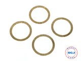 Superswept Zenith Gold Rings for Lowrider Wire Wheel Knockoffs