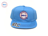 Embroidered DGJ WHEEL CAPS Logo Cap Snapback Hat for Adults Adjustable Unisex