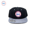 Embroidered DGJ WHEEL CAPS Logo Cap Snapback Hat for Adults Adjustable Unisex