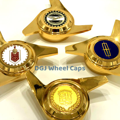 3 Bar Gold Cut Knock-Offs Spinners
