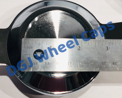 Bowtie Cut Chrome Knock-Offs Spinners for Lowrider Wire Wheels